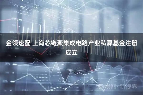 金领速配 上海芯链聚集成电路产业私募基金注册成立